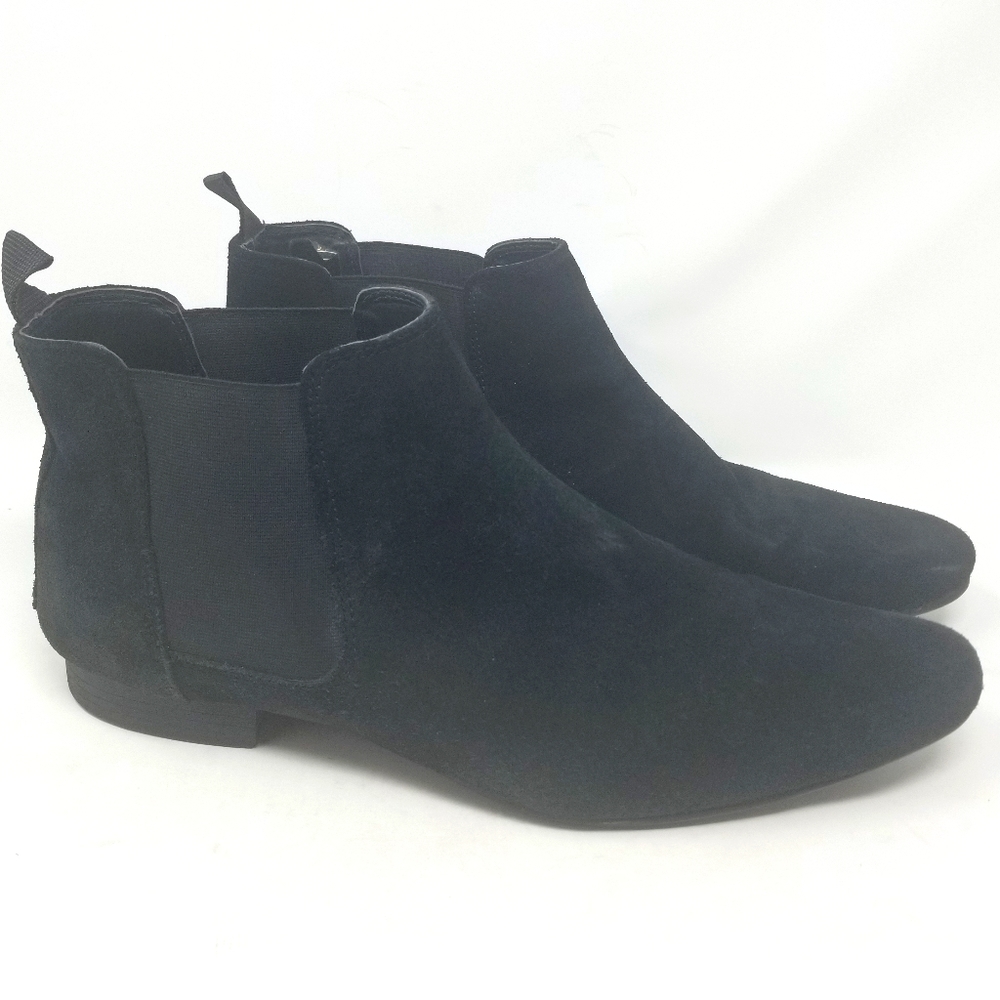 Black Suede Men's  Chelsea Boots